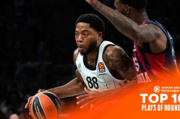 Incredible Top 10 Plays from Round 1 | 2024-25 Turkish Airlines EuroLeague