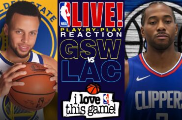 🔴LIVE WARRIORS vs CLIPPERS NBA Full Game Play-By-Play Reaction │ NBA Pre-Season │ October 6, 2024!