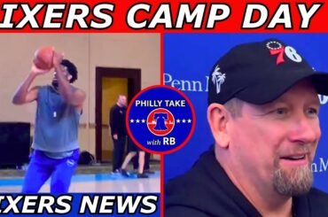 Joel Embiid DRAINING Threes! | Nick Nurse REVEALS Camp Winners! | Sixers Training Camp Day 5