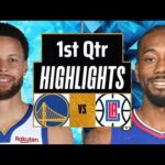 Golden State Warriors vs. LA Clippers Full Highlights 1st QTR | Oct 5 | 2024 NBA Preseason