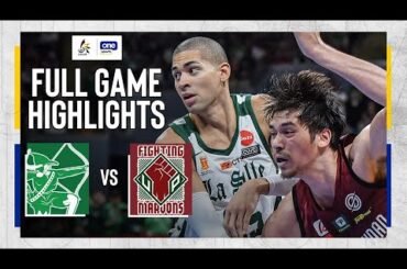 DLSU vs. UP | FULL GAME HIGHLIGHTS | UAAP SEASON 87 MEN’S BASKETBALL ROUND 1 | OCTOBER 6, 2024