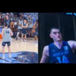 Zach Edey Hits The Dougie During Memphis Grizzlies Open Practice!!