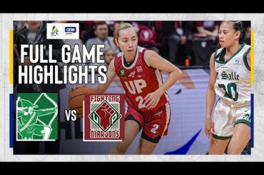 DLSU vs. UP | FULL GAME HIGHLIGHTS | UAAP SEASON 87 WOMEN'S BASKETBALL ROUND 1 | OCT. 6, 2024