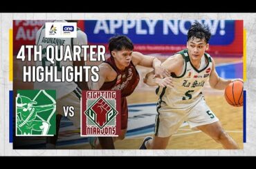 DLSU vs UP | 4TH QUARTER GAME HIGHLIGHTS | UAAP SEASON 87 MEN’S BASKETBALL ROUND 1 | OCTOBER 6, 2024