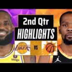 Los Angeles Lakers vs. Phoenix Suns Full Highlights 2nd QTR | Oct 6 | 2024 NBA Preseason