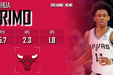 𝐁𝐑𝐄𝐀𝐊𝐈𝐍𝐆 𝐍𝐄𝐖𝐒: Chicago Bulls Sign Joshua Primo To Training Camp Contract | 2024 NBA Offseason