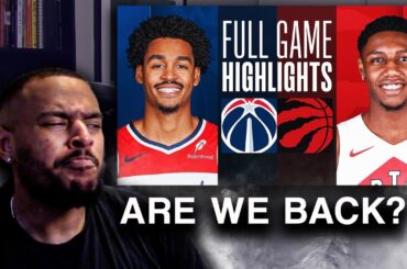 RAPTORS A SLEEPER TEAM? Toronto Raptors vs Washington Wizards Full Game Highlights REACTION