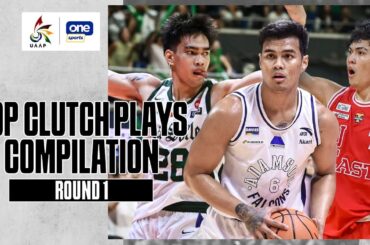 CLUTCH MOMENTS | HIGHLIGHTS | UAAP SEASON 87 MEN’S BASKETBALL ROUND 1