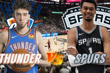 Oklahoma City Thunder vs San Antonio Spurs Live Play by Play & Scoreboard