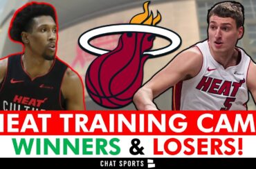 Miami Heat Training Camp Winners & Losers Ft. Nikola Jovic, Dru Smith & Josh Richardson