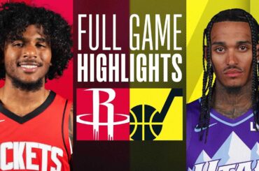 ROCKETS at JAZZ | NBA PRESEASON FULL GAME HIGHLIGHTS | October 7, 2024