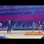 Bam shooting 3s before the scrimmage | Miami Heat