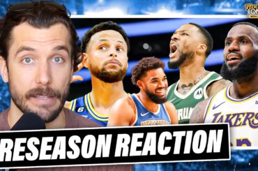 NBA Preseason Reaction: Suns-Lakers, Warriors-Clippers, KAT-Knicks, Lillard shines | Hoops Tonight