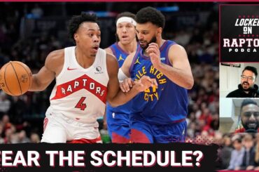 Should the Toronto Raptors be afraid of their difficult schedule? Plus, Jamal Shead expectations!