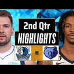 Dallas Mavericks vs. Memphis Grizzlies Full Highlights 2nd QTR | Oct 7 | 2024 NBA Preseason