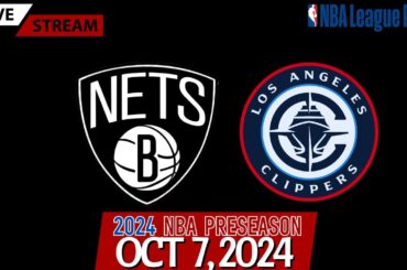 Brooklyn Nets vs Los Angeles Clippers NBA Preseason Live Stream (Play-By-Play & Scoreboard)