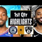 LA Clippers vs Brooklyn Nets Full Highlights 1st QTR | Oct 8 | 2024 NBA Preseason