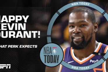 The Suns will have HAPPY KEVIN DURANT this season! 😃 - Kendrick Perkins' expectations | NBA Today