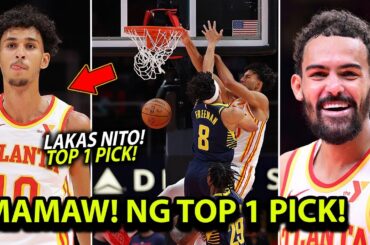 Grabe ang mamaw! "Nitong Top 1 pick ng Atlanta Hawks" na si zaccharie risacher! approved kay trae!