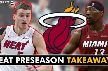 Miami Heat Preseason Takeaways Ft. Bam Adebayo, Nikola Jovic, Kel'el Ware & Pelle Larsson