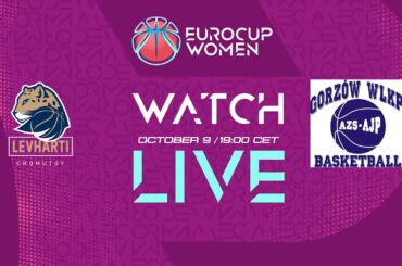 Levhartice Chomutov v InvestInTheWest Enea Gorzow | Full Basketball Game | EuroCup Women 2024-25