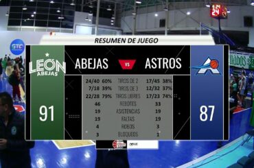 ABEJAS DE LEÓN VS  ASTROS DE JALISCO / JUEGO 2