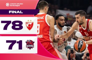 Second-Half Turnaround CHANGES the GAME | Crvena Zvezda - Baskonia | BASKETBALL HIGHLIGHTS R2 24-25