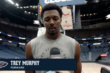 Trey Murphy III on hamstring injury | New Orleans Pelicans