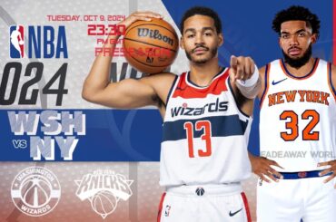 Washington Wizards vs New York Knicks | NBA Live Score Update