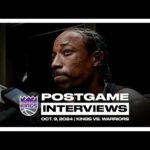 DeMar DeRozan Postgame Interview | Kings Preseason vs Golden State Warriors 10.9.24