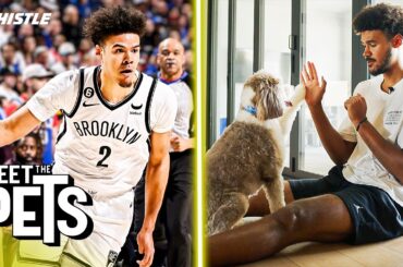 Brooklyn Nets Cam Johnson Pet Reveal & Mansion Tour 👀