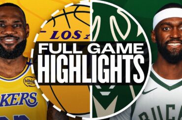 LAKERS at BUCKS | NBA PRESEASON FULL GAME HIGHLIGHTS | October 10, 2024