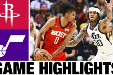 Houston Rockets vs Utah Jazz Full Game Highlights | Oct 7 | 2024 NBA Pre-Season