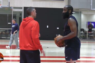 James Harden 3 Point Shooting Workout At Clippers Practice At Intuit Dome. HoopJab NBA