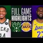 Milwaukee Bucks vs Los Angeles Lakers Full Game Highlights - Oct 10 | NBA Pre-Season Highlights 2024