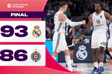 Dramatic FINISH in Madrid After INTENSE Battle | Real Madrid - Partizan Basketball HIGHLIGHTS 24-25