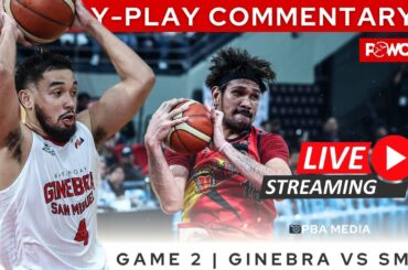 PBA Live! Ginebra vs SMB Game 2 Live Commentary