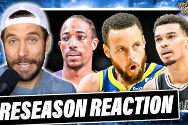 NBA Preseason Reaction: Warriors CATCH FIRE, DeRozan-Kings debut, Wembanyama rusty | Hoops Tonight