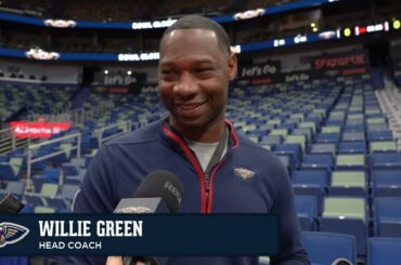 Willie Green on Elfrid Payton, end of game situations | New Orleans Pelicans