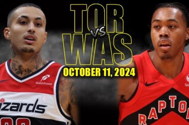 Toronto Raptors vs Washington Wizards Full Game Highlights - October 11, 2024 | NBA Pre Season