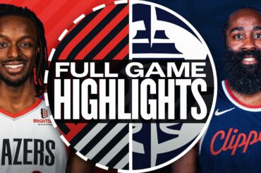 TRAIL BLAZERS at CLIPPERS | NBA PRESEASON FULL GAME HIGHLIGHTS | October 11, 2024