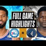 Philadelphia 76ers vs Minnesota Timberwolves FULL GAME Highlights | Oct 11 | 2024 NBA Highlights