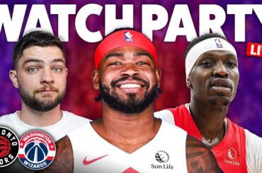 Raptors vs Wizards LIVE Watch Along | More Preseason Success For Toronto?