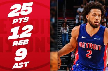 Cade Cunningham Stuffs The Stat Sheet in NBA Preseason Action! 😤| October 11, 2024