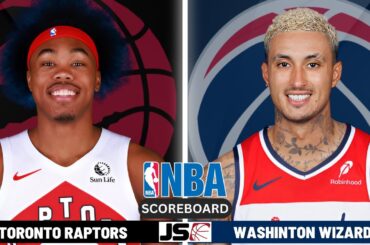 Toronto Raptors vs Washington Wizards | NBA Live Scoreboard 2024