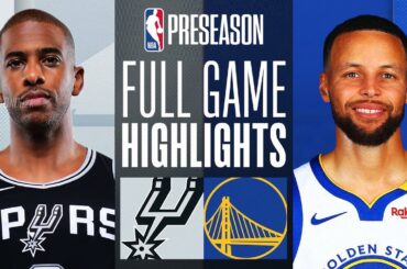 WARRIORS vs SPURS FULL GAME HIGHLIGHTS | October 11, 2024 | 2024 NBA Pre Season Highlights 2K25