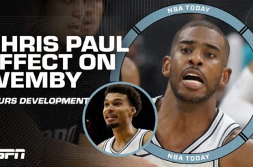 THE CHRIS PAUL EFFECT 🙌 How can CP3 develop Victor Wembanyama & the Spurs? | NBA Today