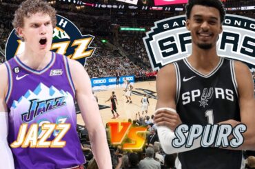 Utah Jazz vs San Antonio Spurs Live Play by Play & Scoreboard