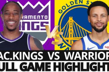 Golden State Warriors vs Sacramento Kings FULL GAME Highlights | NBA Pre Season 2024