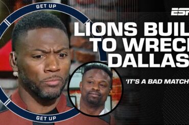 Cowboys vs. Lions is TAILOR-MADE for Detroit to DOMINATE 😤 - Ryan Clark | Get Up